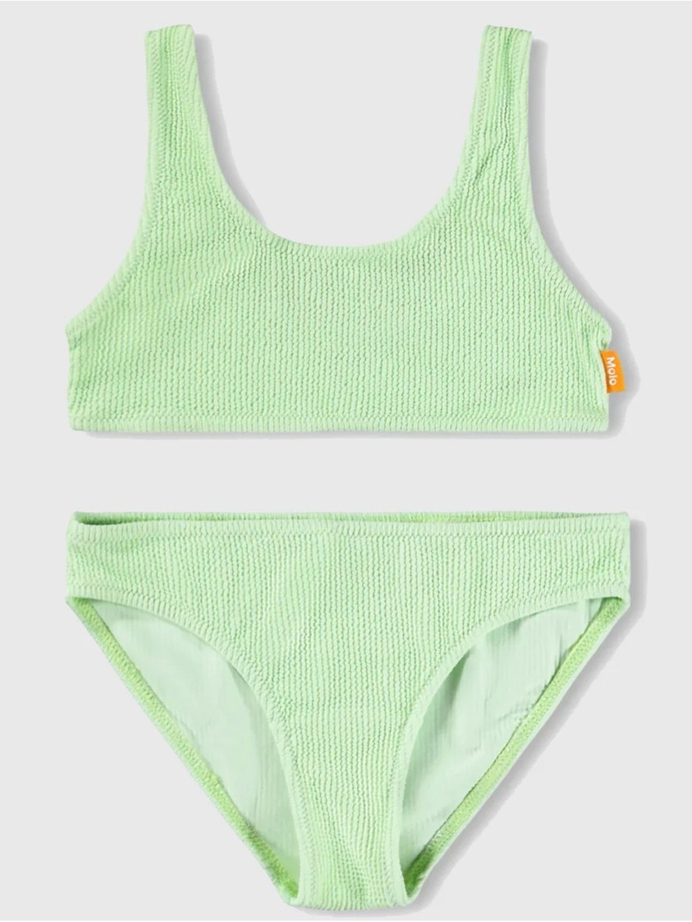 MOLK Girls' Nola Crepe Bikini Set